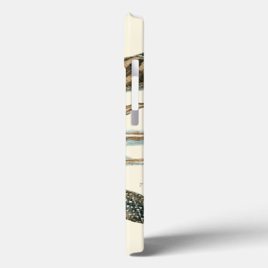 Fancy Shell Beach Case-Mate iPhone Hülle (Rückseite / Links)