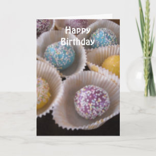 Fancy Sweets Geburtstagsdesign Karte