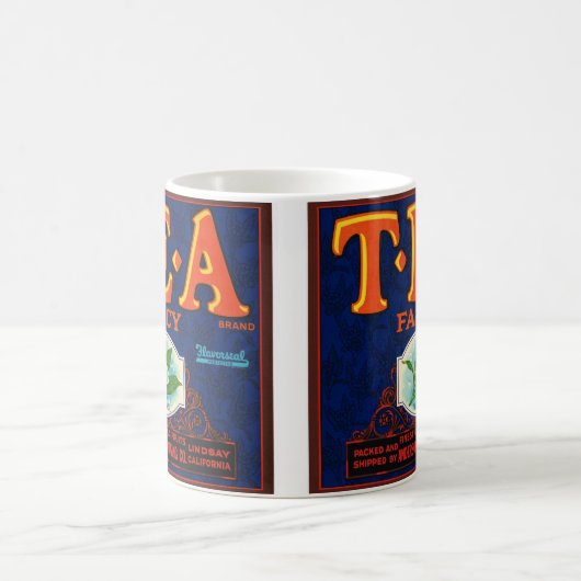 Fancy-Tee-Etikett-Tasse Kaffeetasse (Mittel)