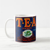 Fancy-Tee-Etikett-Tasse Kaffeetasse (Links)