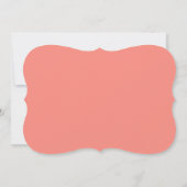 Fancy Type Badeeinladung Einladung (Rückseite)