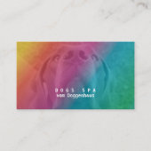 Fancy Verwenden Sie Ihr eigenes Bild Regenbogen Visitenkarte (Vorderseite)