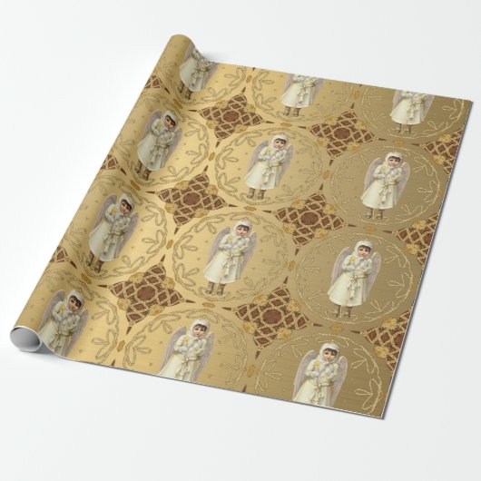 Fancy-Victorian-Engel Geschenkpapier (Ungerollt)