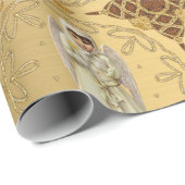 Fancy-Victorian-Engel Geschenkpapier (Rolleneckpunkt)