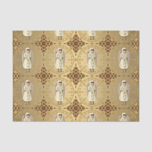 Fancy-Victorian-Engel Seidenpapier (Vorderseite)