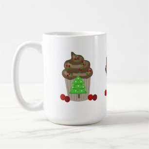 Fancy-Weihnachts-Cupcakes Kaffeetasse