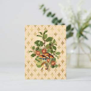 Fancy Woodland Botanicals Postkarte