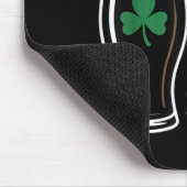 Fand den G Spot lustig St. Patricks Day Mousepad (Ecke)