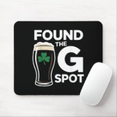 Fand den G Spot lustig St. Patricks Day Mousepad (Mit Mouse)