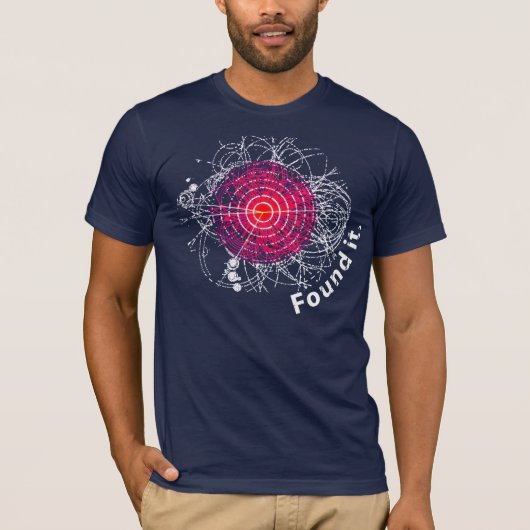 Fand es! Higgs Boson T-Shirt (Vorderseite)