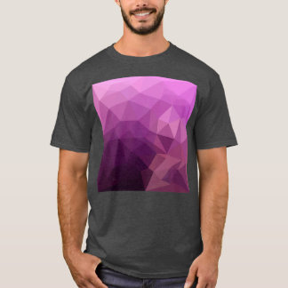 Fandango Lavender Abstrakte Low Polygon Hintergrun T-Shirt
