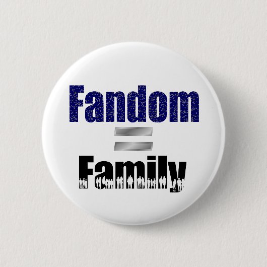 Fandom- = Familienknopf Button (Vorderseite)