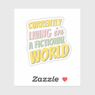 Fandom Quotes-Aufkleber Aufkleber