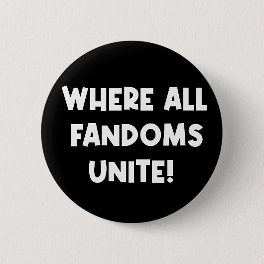 Fandoms Unite Button (Vorderseite)