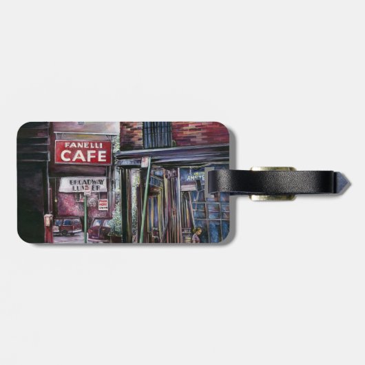 Fanelli-Charm Gepäckanhänger (Rückseite horizontal)