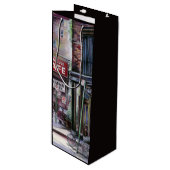 Fanelli Charm, New York City Geschenktüte Für Weinflaschen (Vorderseite Schrägansicht)