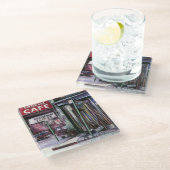 Fanelli Charm, New York City Glasuntersetzer (Schrägansicht)