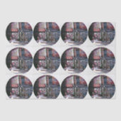 Fanelli Charm, New York City Seidenpapier (Vorderseite)