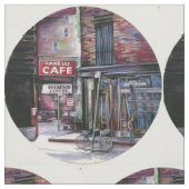 Fanelli Charm, New York City Stoff (Nahaufnahme)