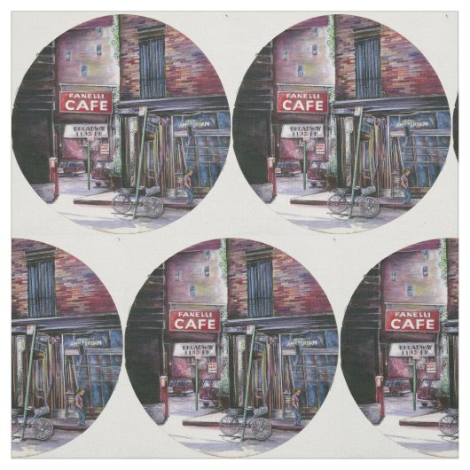 Fanelli Charm, New York City Stoff (Muster)