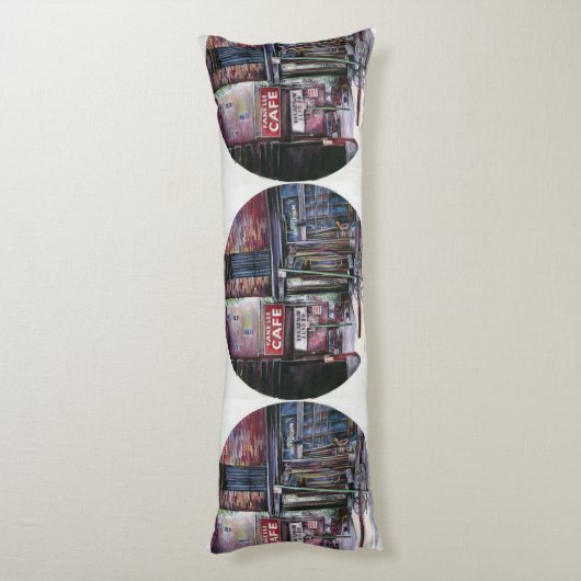Fanelli's Charm, New York City, Soho, New York Seitenschläferkissen (Rückseite (Vertikal))