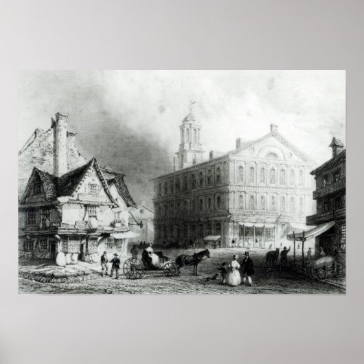 Faneuiel Hall, Boston Poster (Vorne)