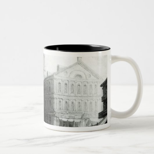 Faneuiel Hall, Boston Zweifarbige Tasse (Rechts)