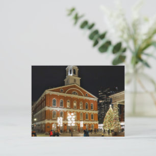 Faneuil Hall Boston Massachusetts Postkarte