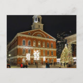 Faneuil Hall Boston Massachusetts Postkarte (Vorderseite)