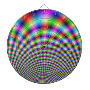 Fanfare in Neon Lights Dartscheibe