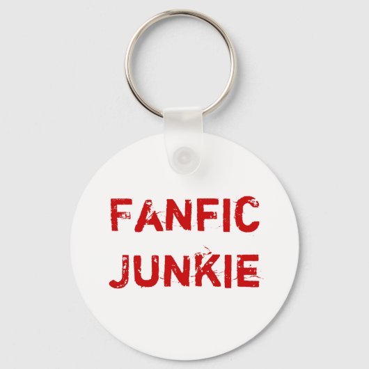 Fanfic Junkie Schlüsselanhänger (Vorderseite)