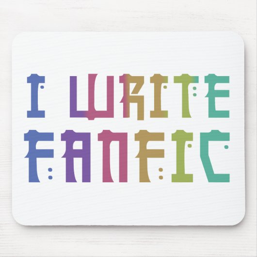 Fanfic Pride Mousepad (Vorne)