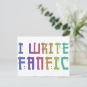 Fanfic Pride Postkarte (Stehend Vorderseite)