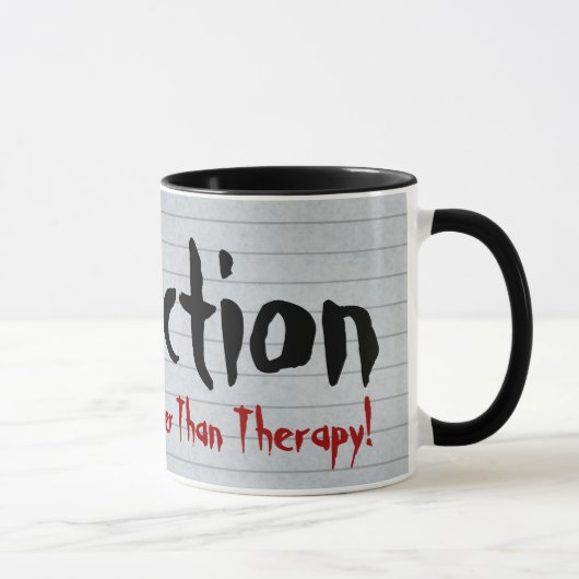 Fanfiction billiger als Therapie Tasse (Rechts)