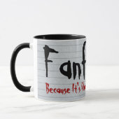 Fanfiction billiger als Therapie Tasse (Links)