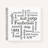 Fanfiction Notizbuch (Vorderseite)
