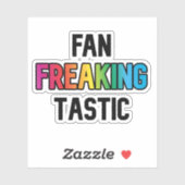 FanFreakingTastic Sticker (Blatt)