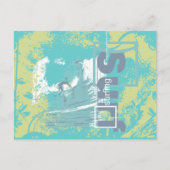 Fang a Wave surfing Tshirts und Geschenke Postkarte (Vorderseite)