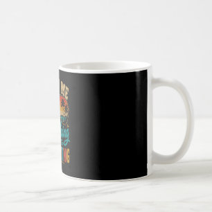 Fang an Landurlaub nicht unterrichtend retro Stran Kaffeetasse