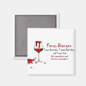 Fang-Banger Drink Rezept Magnet (Vorderseite/Rückseite)