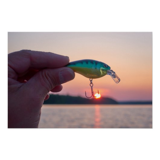 Fang das Sonnenuntergangsplakat Poster (Vorderseite)