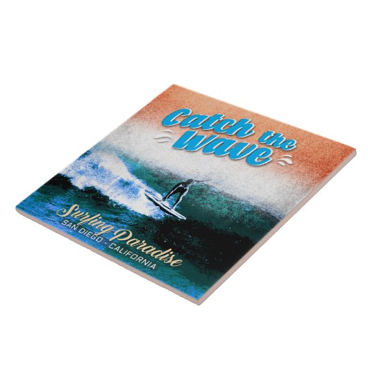 Fang das Wellenreitparadies Fliese (Seite)