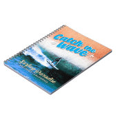 Fang das Wellenreitparadies Notizblock (Linke Seite)