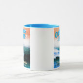 Fang das Wellenreitparadies Tasse (Zentrum)