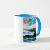 Fang das Wellenreitparadies Tasse (VorderseiteRechts)