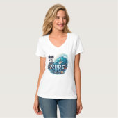 Fang das Wellensurfen T-Shirt (Vorderseite Vollansicht)