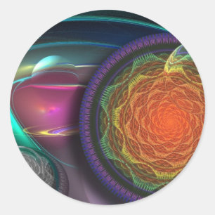 Fang deinen Träumsticker Runder Aufkleber