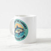 Fang den Fang Kaffeetasse (Vorderseite Links)