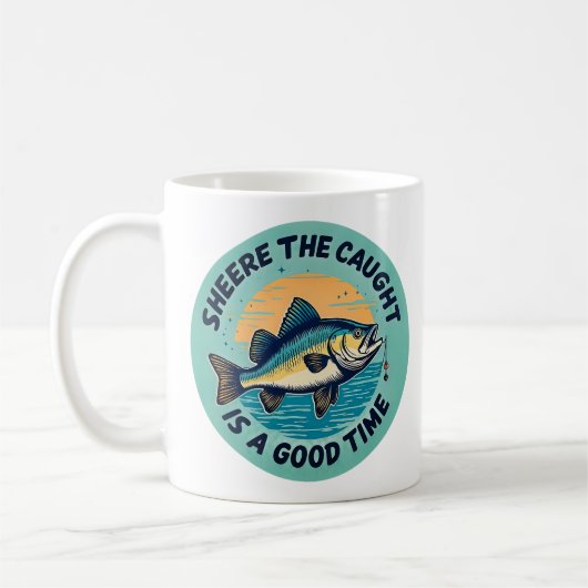 Fang den Fang Kaffeetasse (Links)