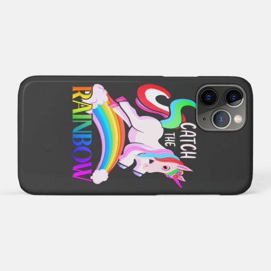 Fang den Regenbogen - Einhorndesigns-15989 Case-Mate iPhone Hülle (Rückseite (Horizontal))